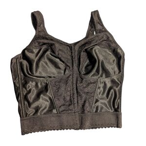 Exquisite Form Chic Black Lace Bralette, 38DD